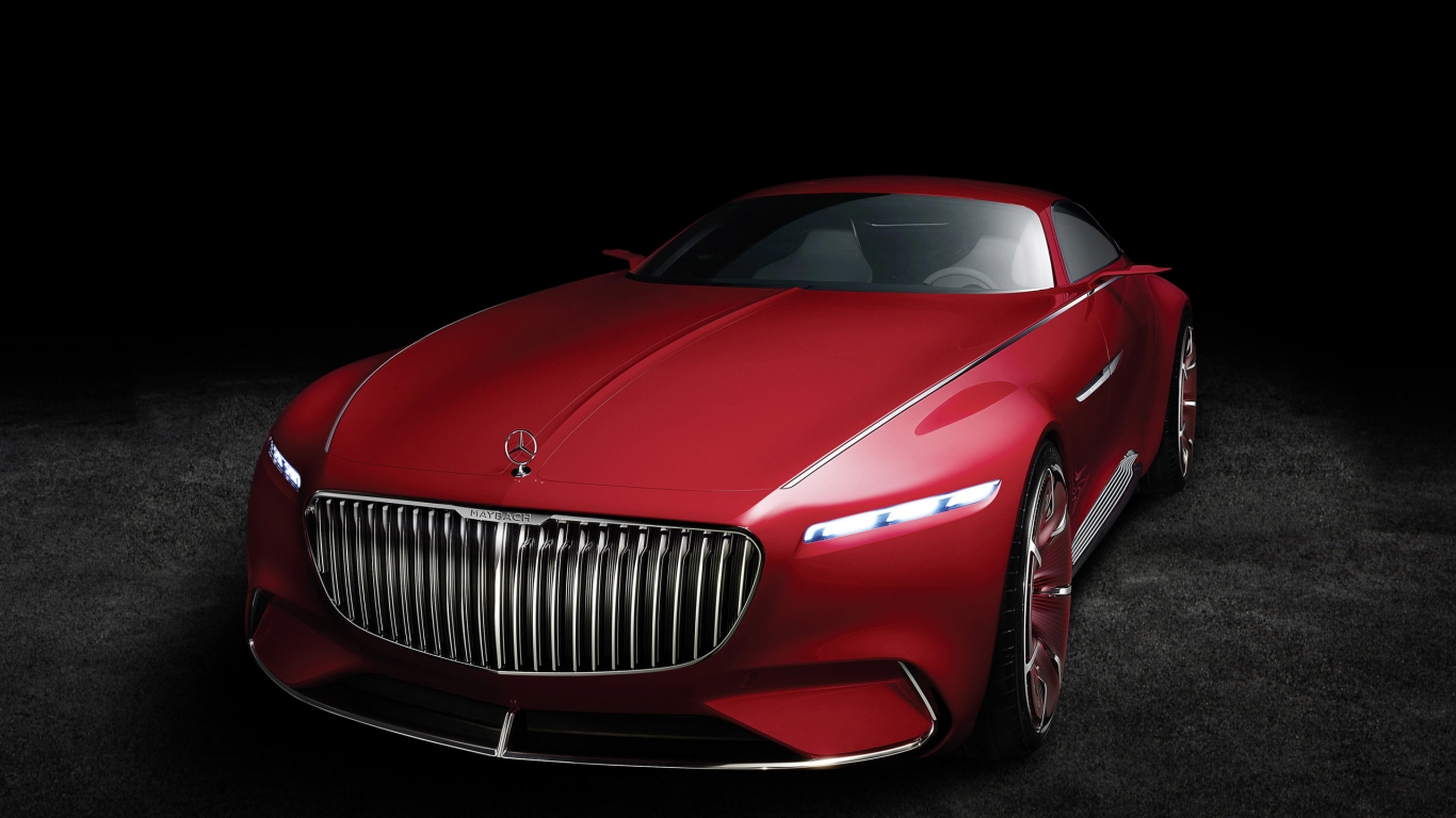 2016 Vision Mercedes Maybach 6 for 1366 x 768 HDTV resolution