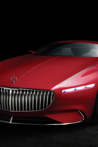 2016 Vision Mercedes Maybach 6 for 320 x 480 iPhone resolution
