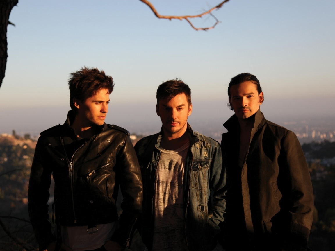 30 Seconds To Mars Band for 1152 x 864 resolution