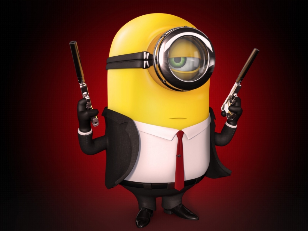 3D Despicable Me 2 for 1024 x 768 resolution