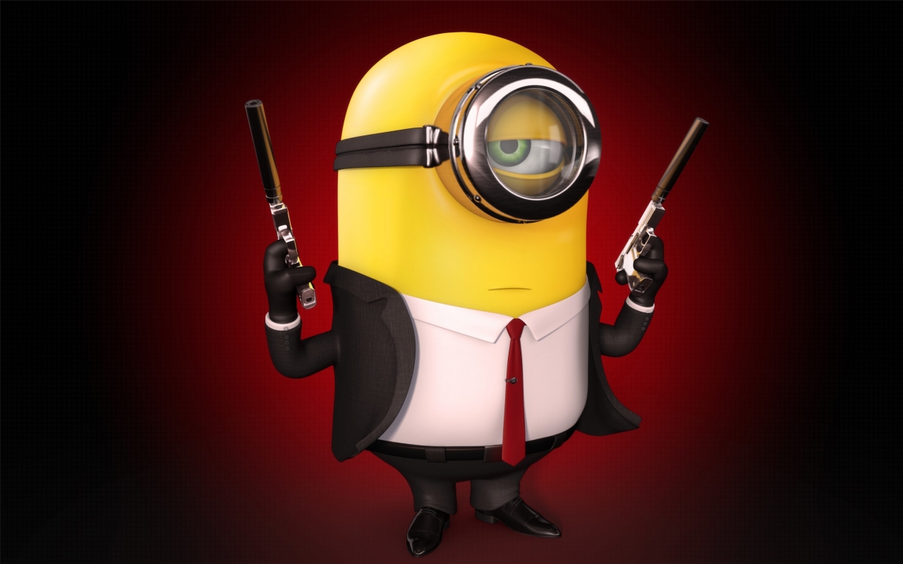 3D Despicable Me 2 for 1280 x 800 widescreen resolution