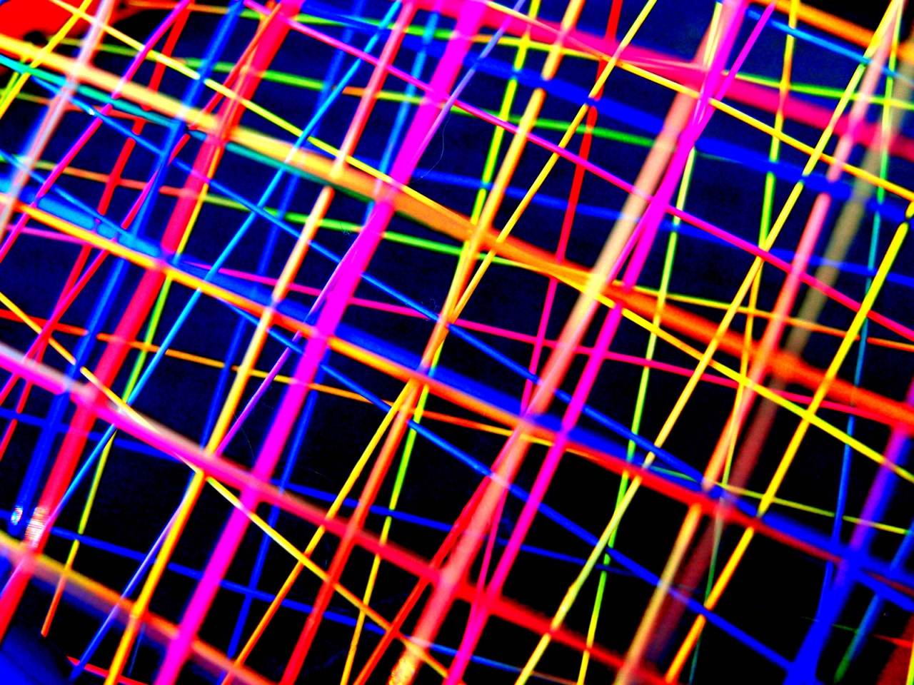 Abstract Colorful Lines  for 1280 x 960 resolution