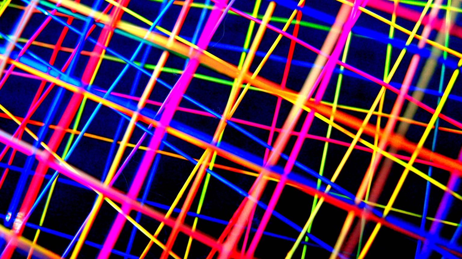 Abstract Colorful Lines  for 1536 x 864 HDTV resolution