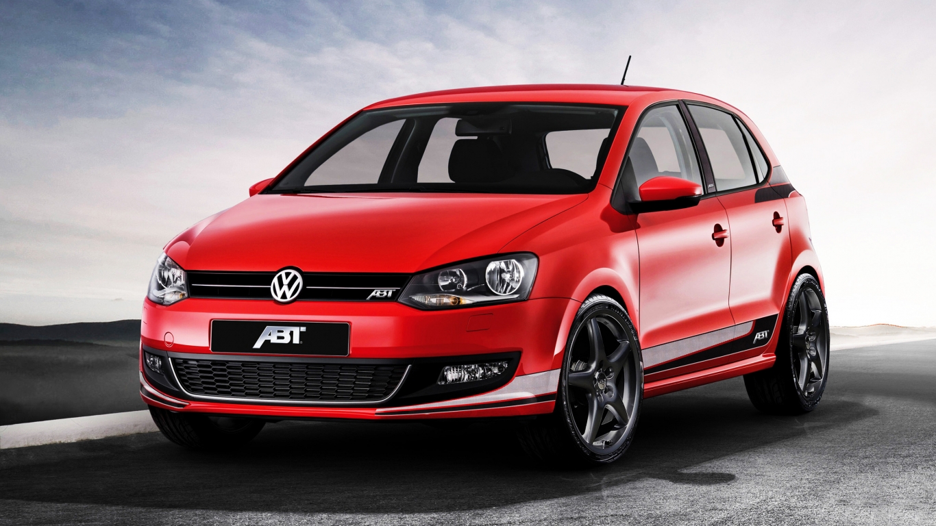 ABT Volkswagen Polo for 1366 x 768 HDTV resolution
