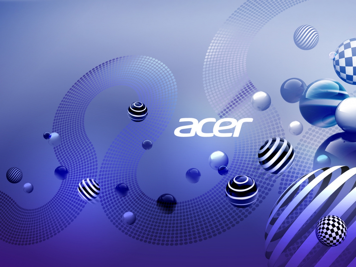 Acer Mauve World for 1152 x 864 resolution
