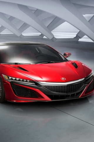 Acura NSX Static for 320 x 480 iPhone resolution