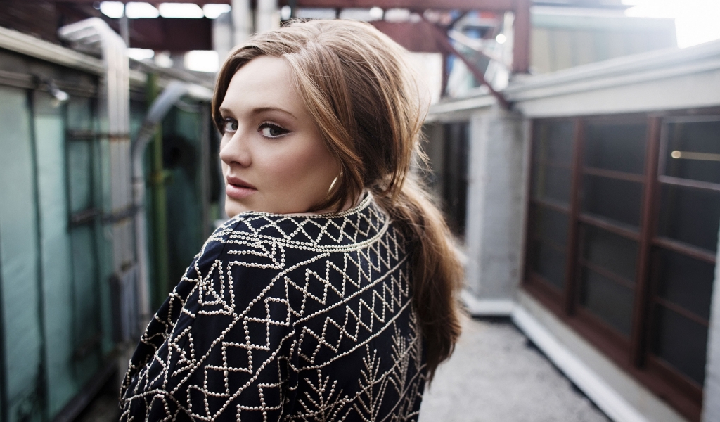 Adele for 1024 x 600 widescreen resolution