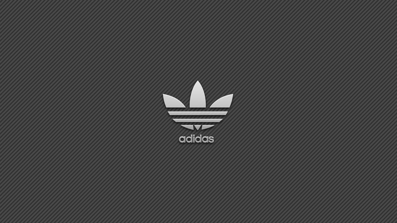 Adidas Simple Logo Background for 1366 x 768 HDTV resolution
