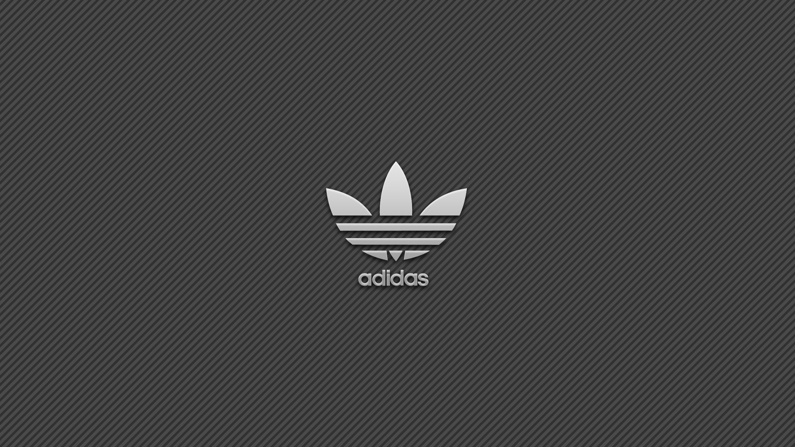 Adidas Simple Logo Background for 2560x1440 HDTV resolution