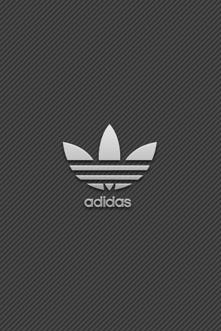Adidas Simple Logo Background for 320 x 480 iPhone resolution