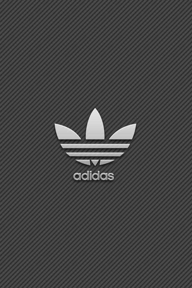 Adidas Simple Logo Background for 640 x 960 iPhone 4 resolution