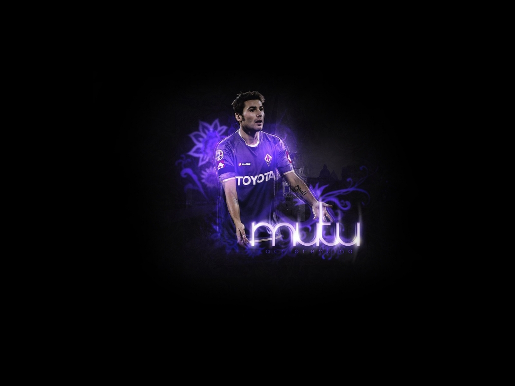 Adrian Mutu AC Fiorentina for 1024 x 768 resolution