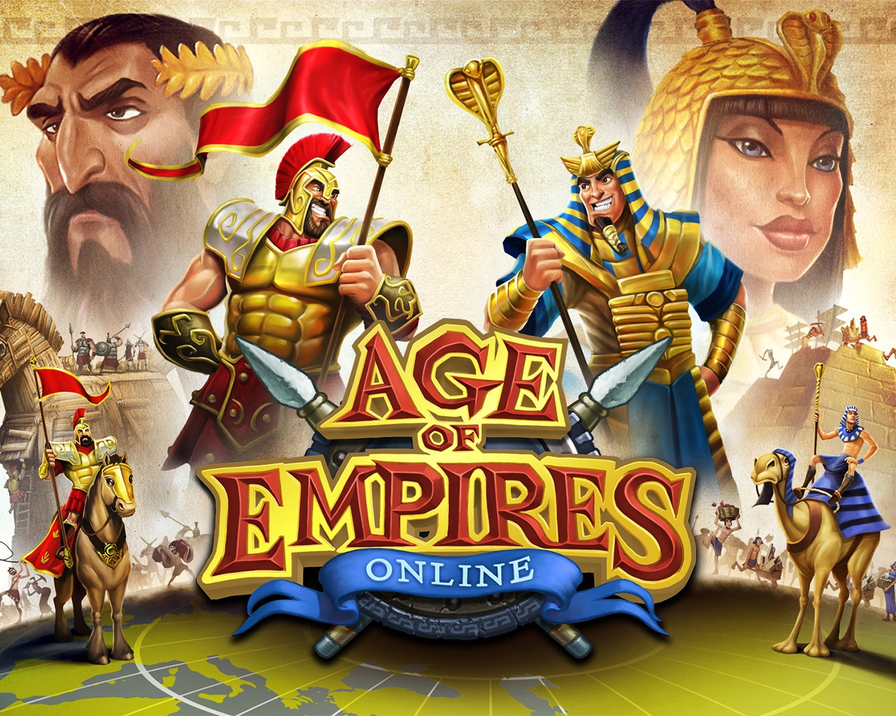 Age of Empires Online for 1280 x 1024 resolution