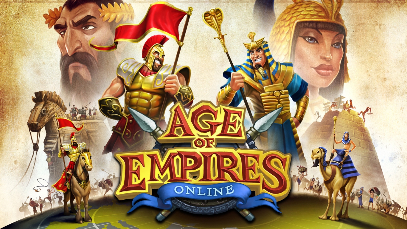 Age of Empires Online for 1366 x 768 HDTV resolution