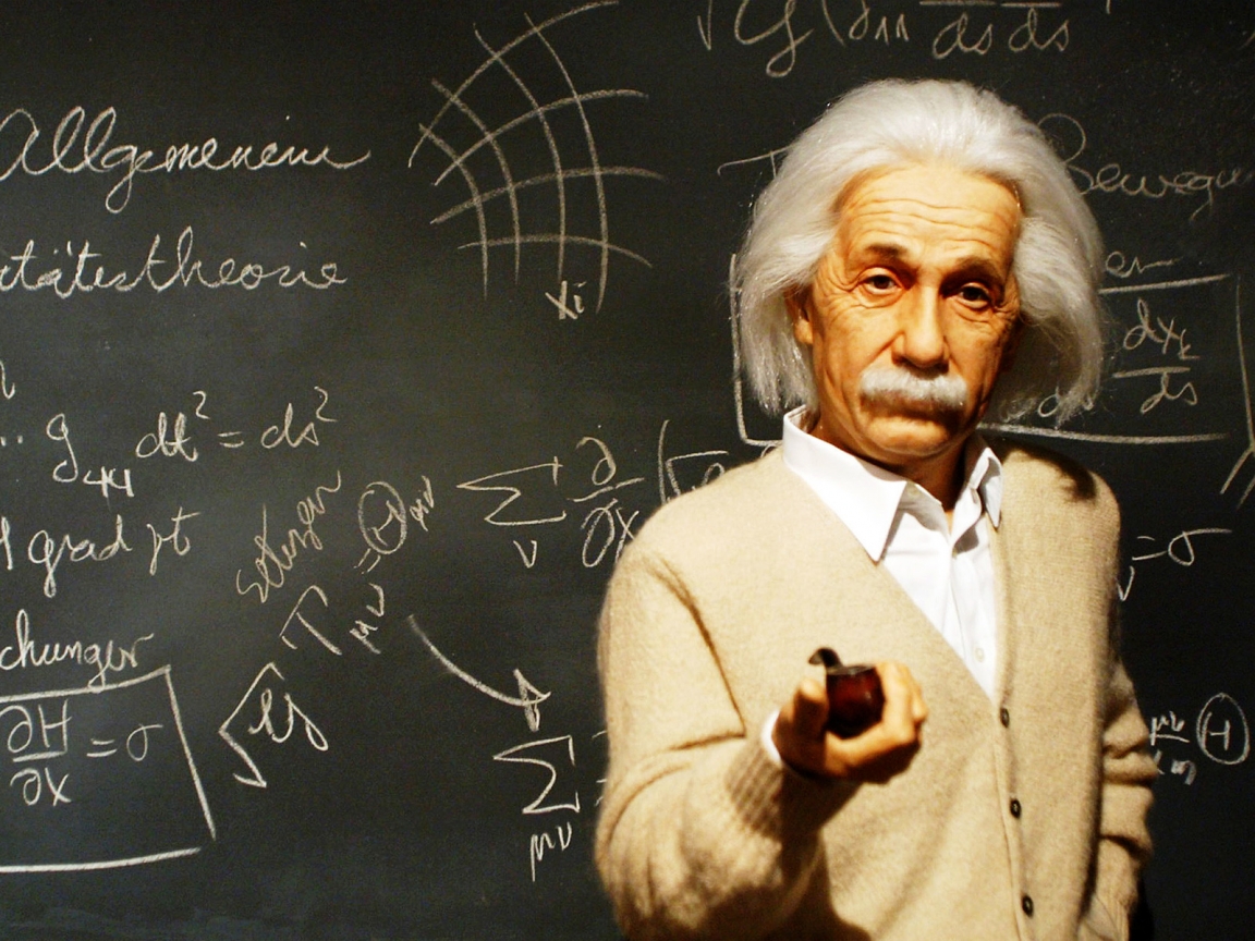 Albert Einstein Teacher for 1152 x 864 resolution
