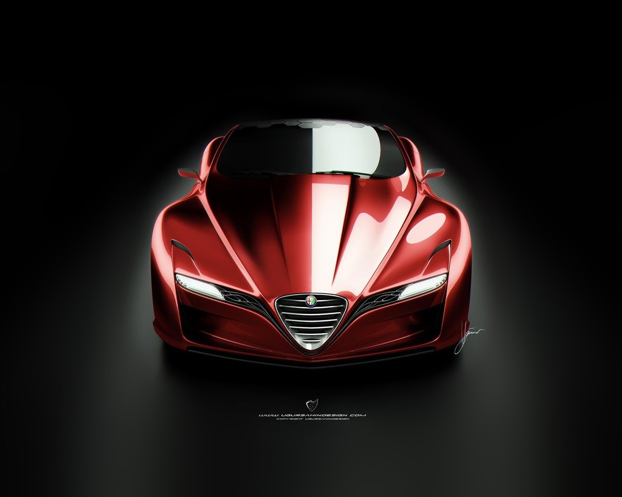 Alfa Romeo 12C GTS Concept for 1280 x 1024 resolution