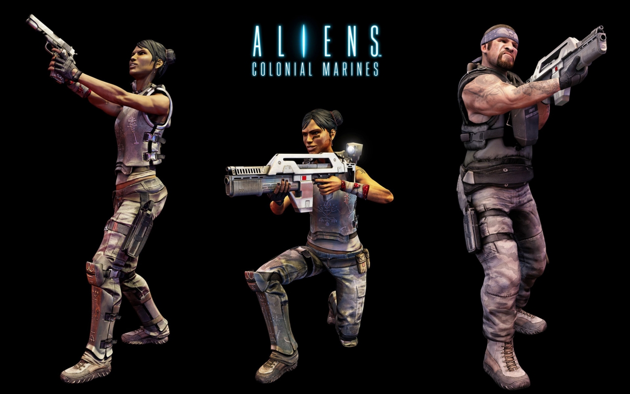 Aliens Colonial Marines for 1280 x 800 widescreen resolution