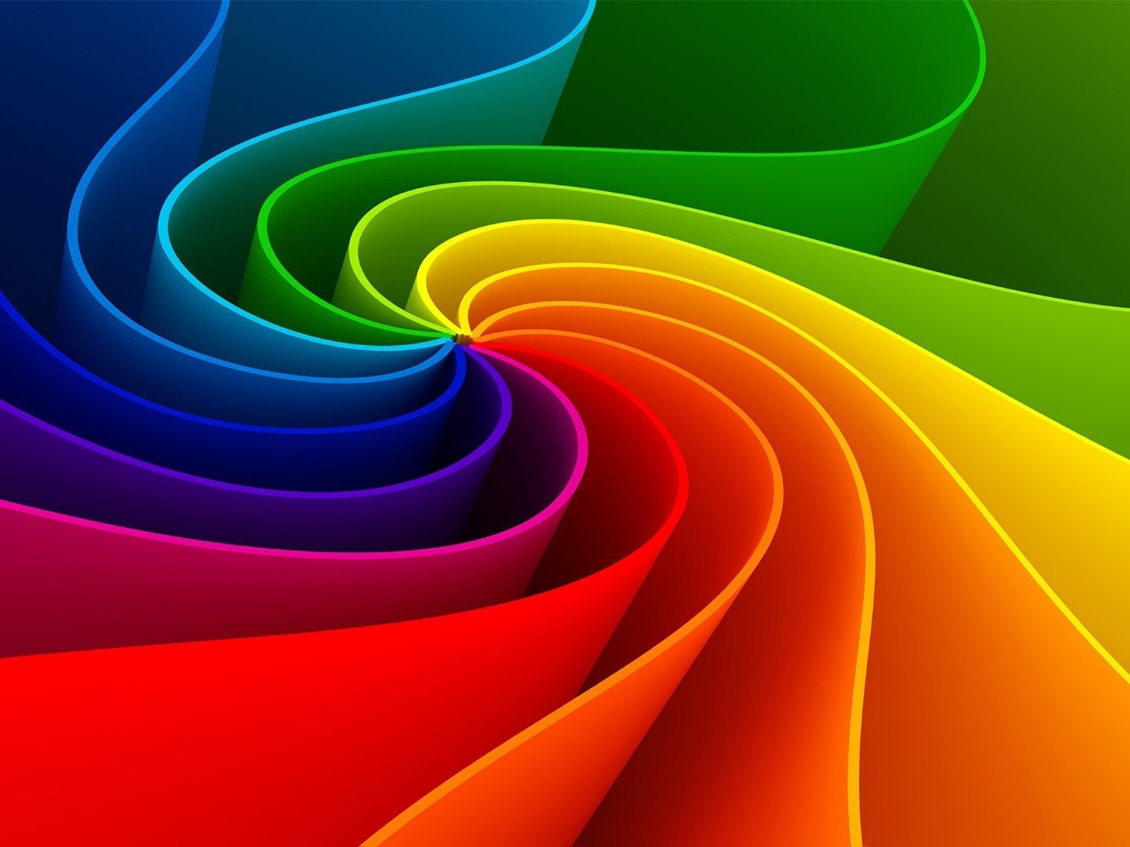 Amazing Abstract Rainbow for 1600 x 1200 resolution