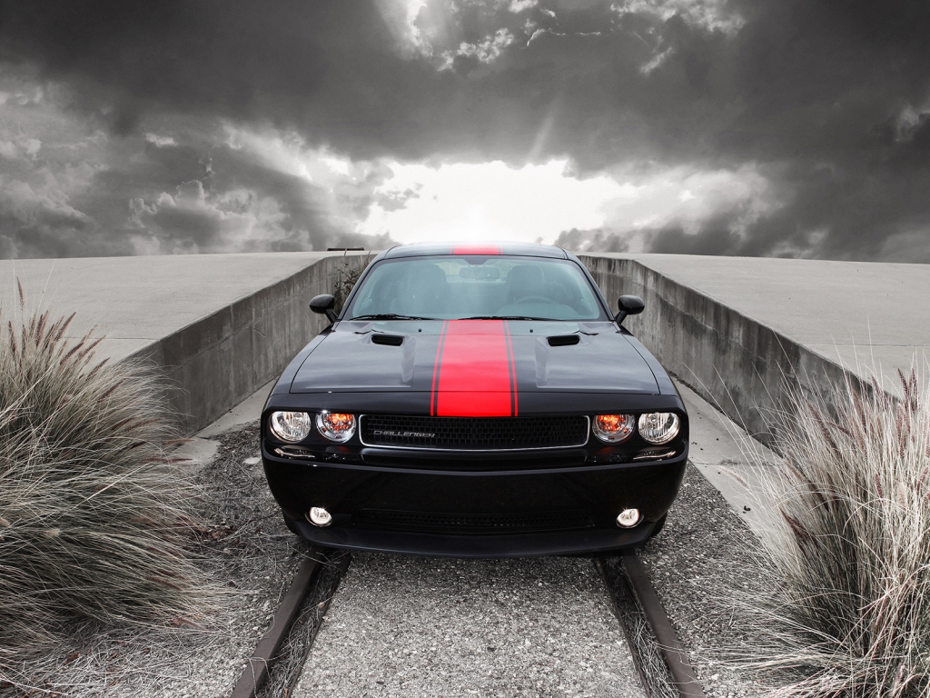 Amazing Dodge Challenger for 1024 x 768 resolution