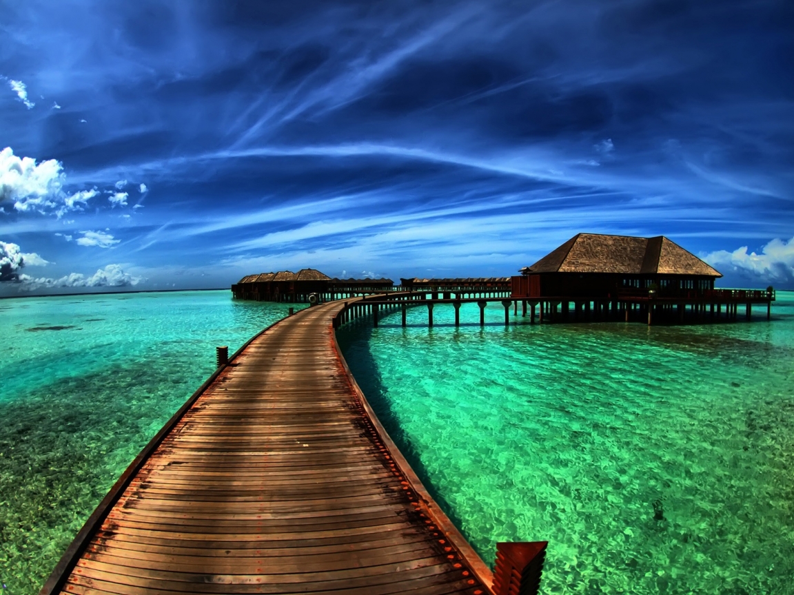Amazing Sea Resort for 1152 x 864 resolution
