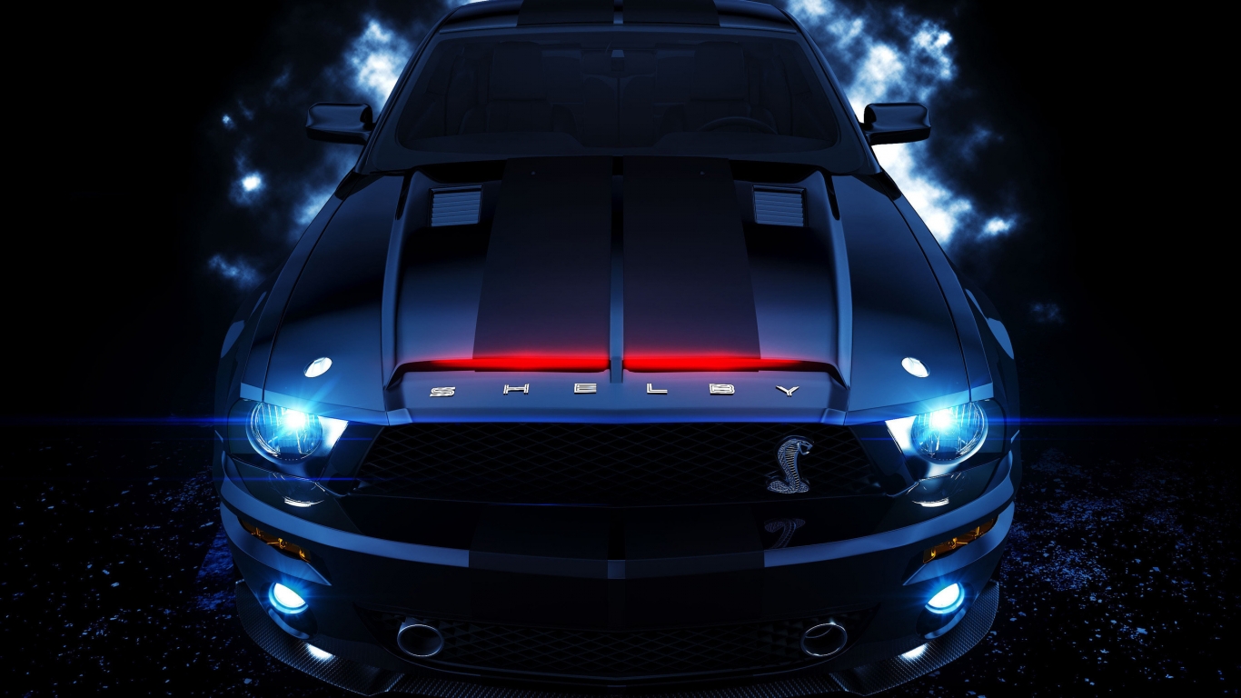 Amazing Shelby for 1366 x 768 HDTV resolution