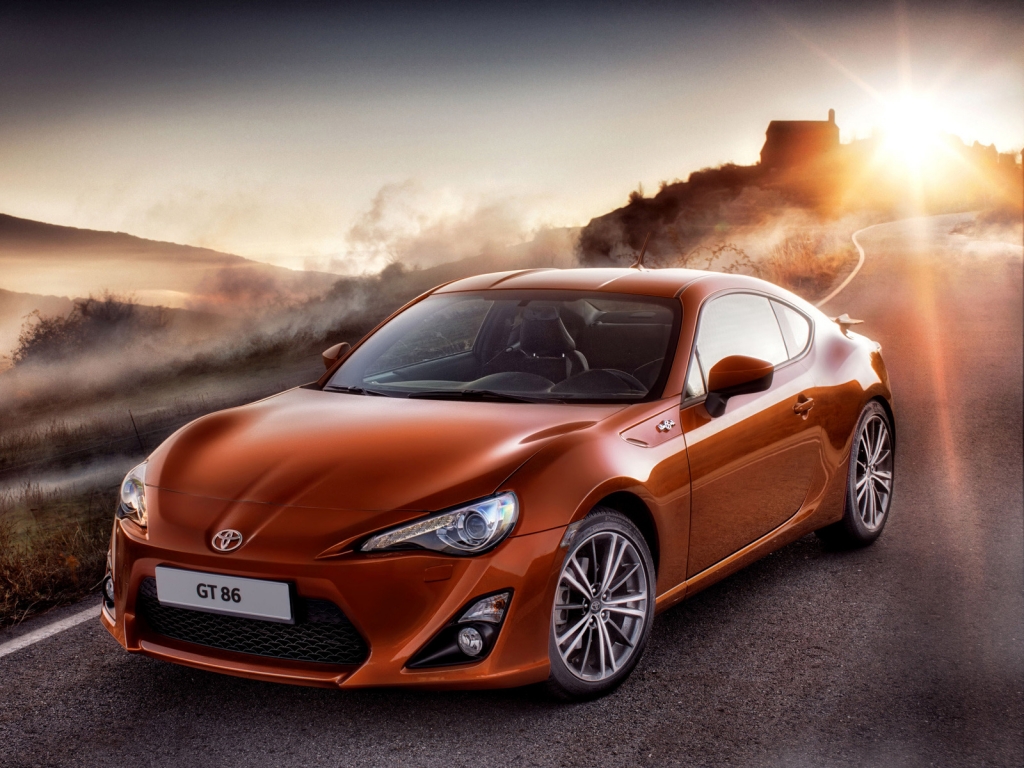 Amazing Toyota GT 86 for 1024 x 768 resolution