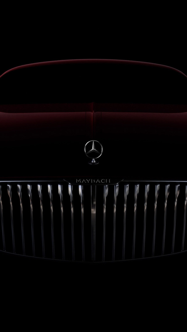 Amazing Vision Mercedes Maybach 6 2016 for 640 x 1136 iPhone 5 resolution