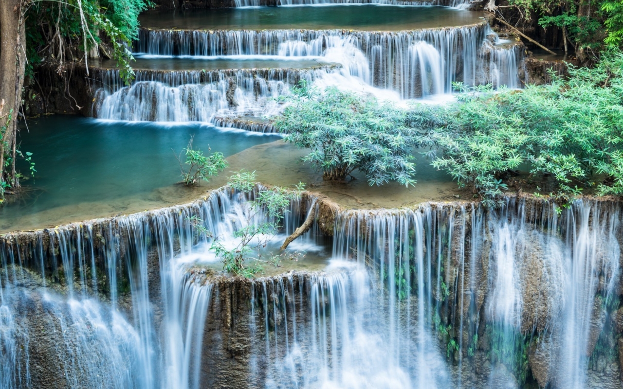 Amazing Waterfalls  for 1280 x 800 widescreen resolution