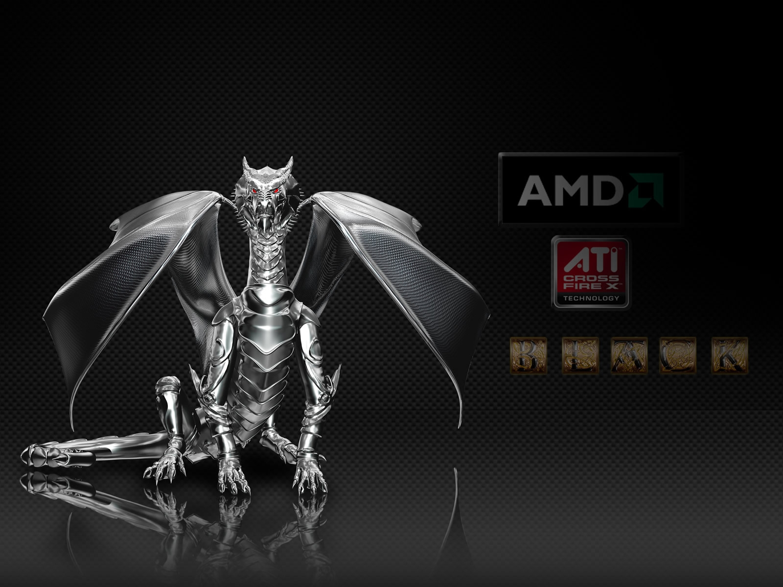 AMD Dragon Black for 1600 x 1200 resolution