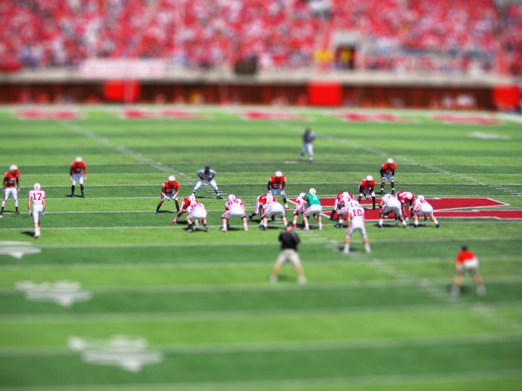 American Football Toy Effect for 1024 x 768 resolution