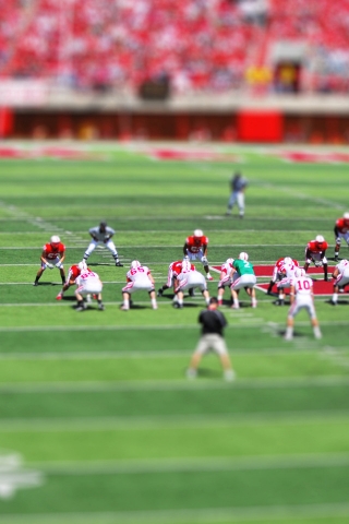 American Football Toy Effect for 320 x 480 iPhone resolution