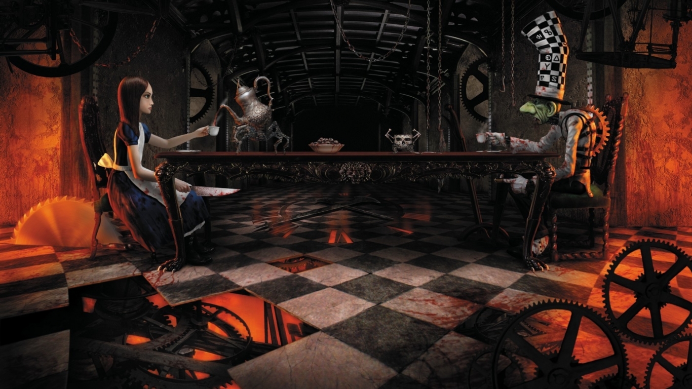 American McGee s Alice for 1366 x 768 HDTV resolution