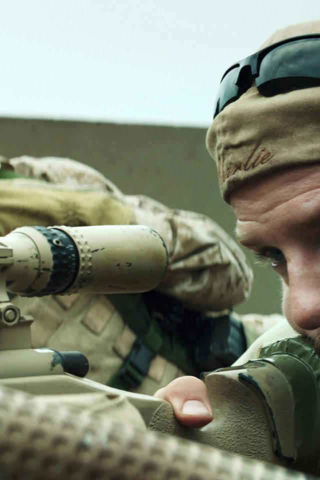 American Sniper Movie Scene for 640 x 960 iPhone 4 resolution
