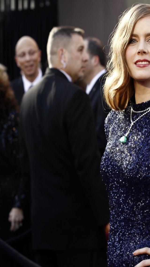 Amy Adams at the Oscars for 640 x 1136 iPhone 5 resolution