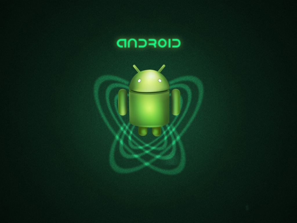 Android Mascot for 1024 x 768 resolution
