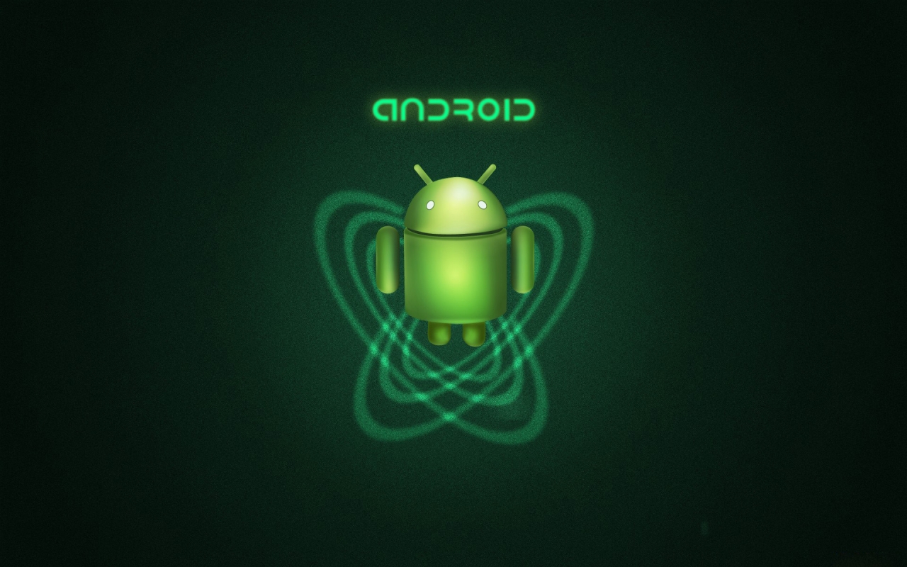 Android Mascot for 1280 x 800 widescreen resolution