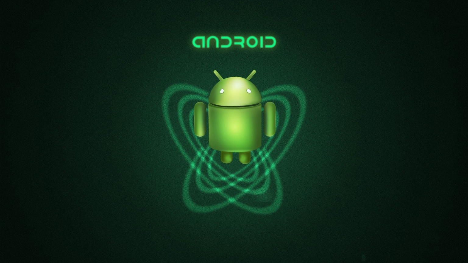 Android Mascot for 1536 x 864 HDTV resolution