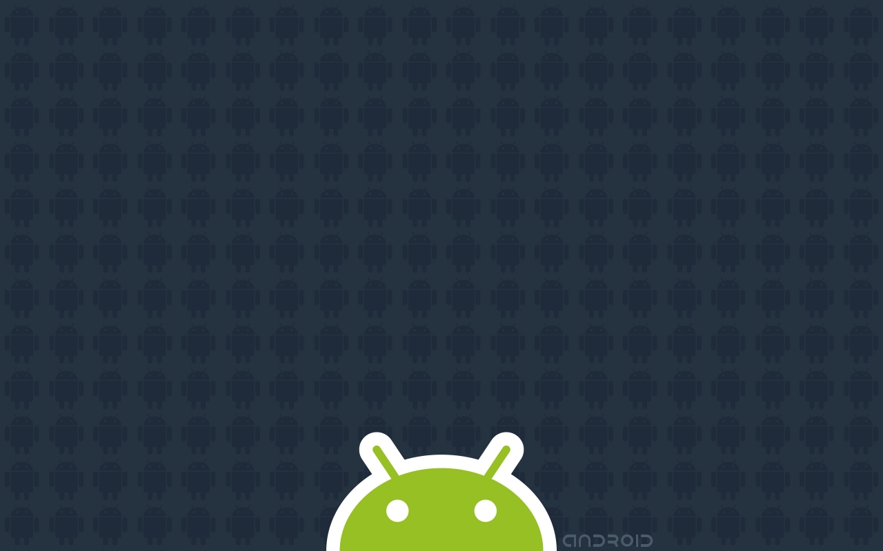 Android Pattern for 1280 x 800 widescreen resolution