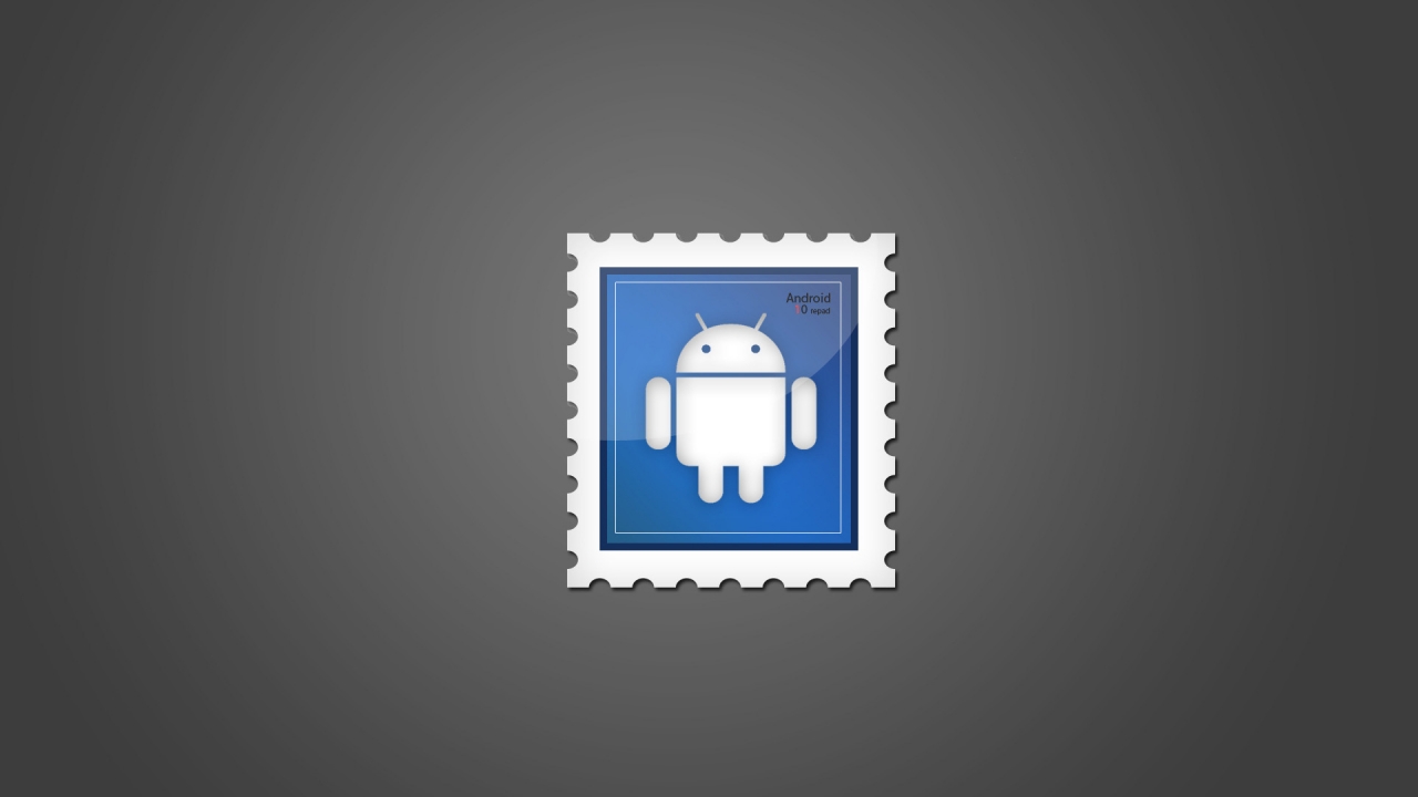 Android Stamp for 1280 x 720 HDTV 720p resolution