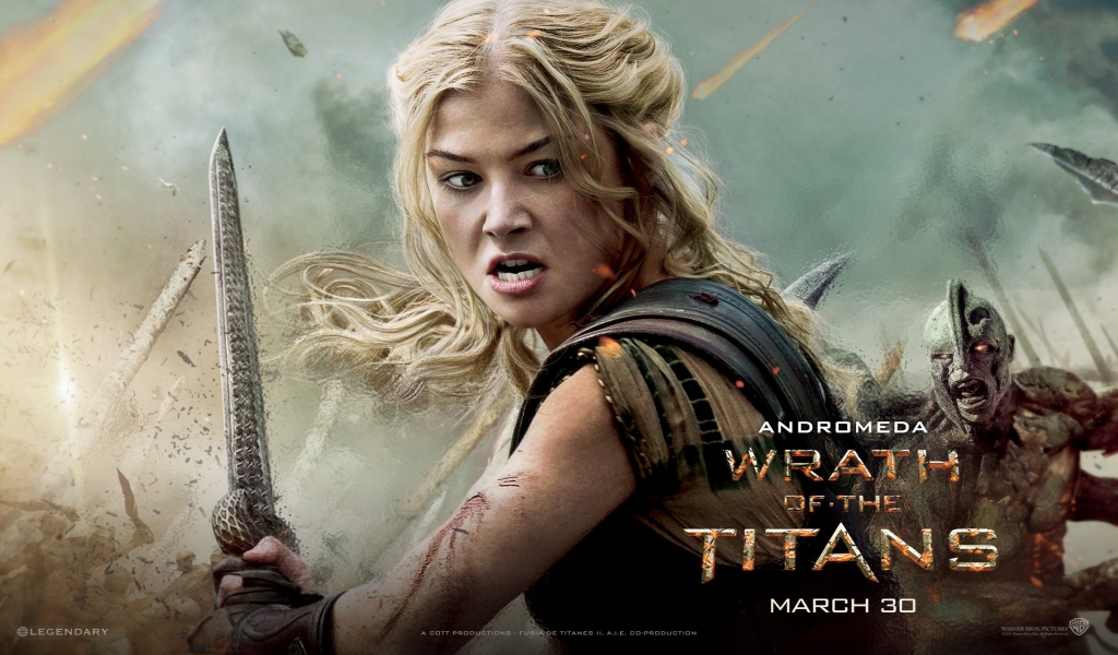 Andromeda Wrath of the Titans for 1024 x 600 widescreen resolution