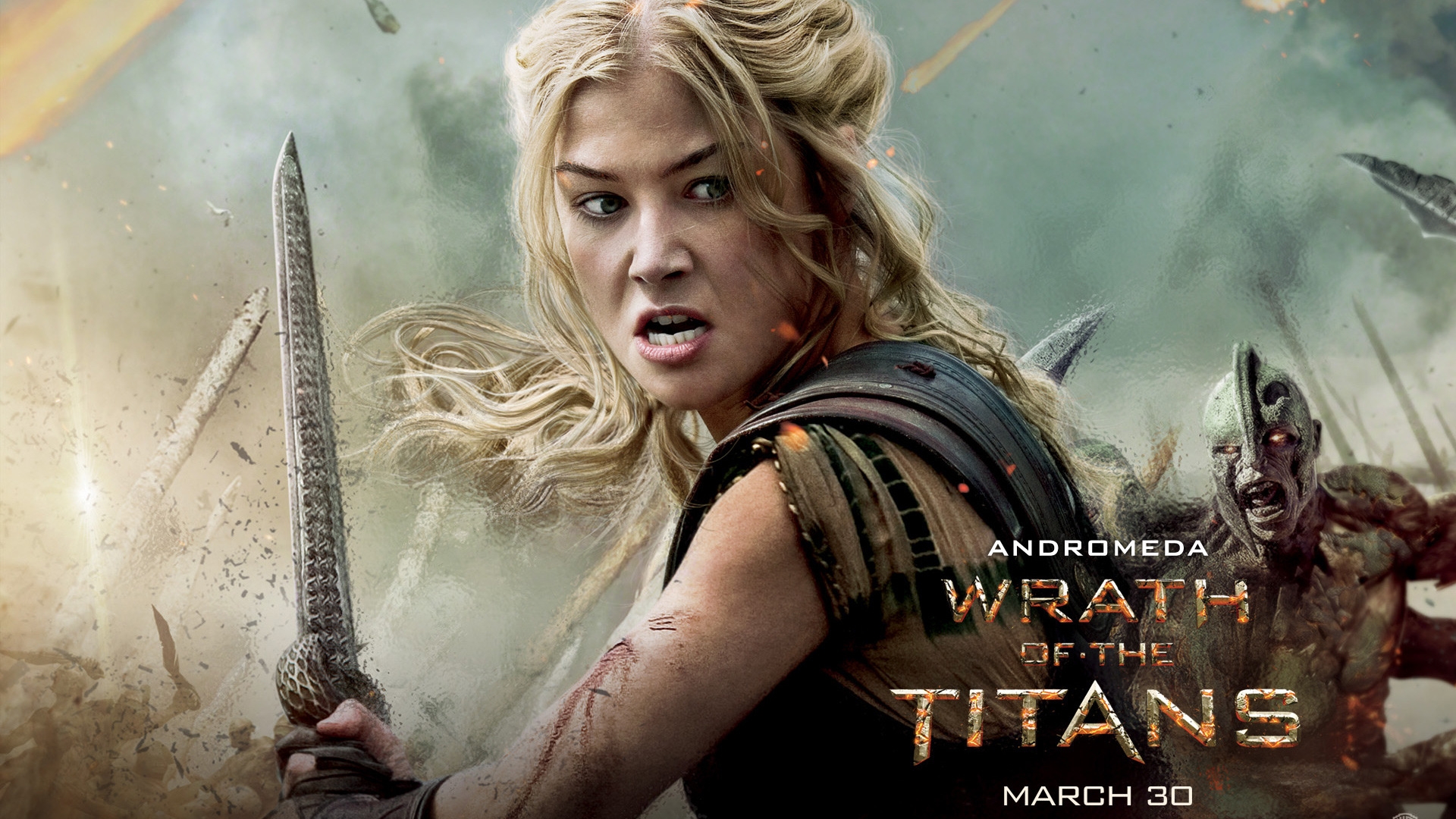Andromeda Wrath of the Titans for 1920 x 1080 HDTV 1080p resolution