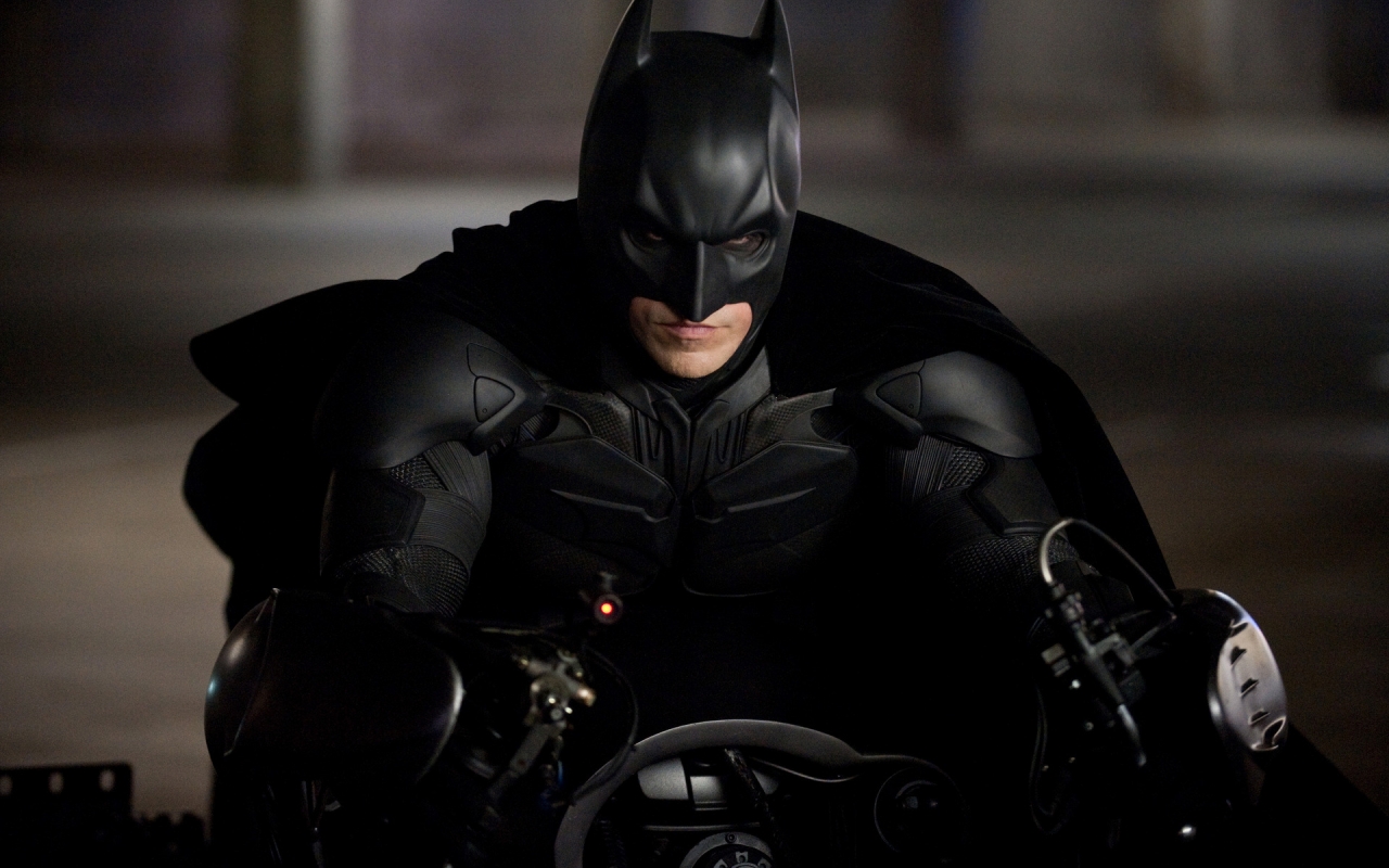 Angry Batman for 1280 x 800 widescreen resolution
