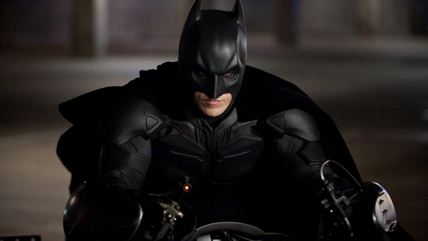Angry Batman for 1366 x 768 HDTV resolution