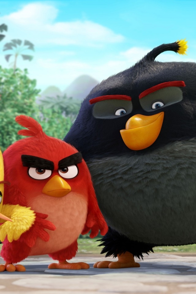 Angry Birds Movie for 640 x 960 iPhone 4 resolution