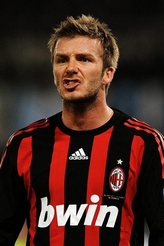 Angry David Beckham for 320 x 480 iPhone resolution