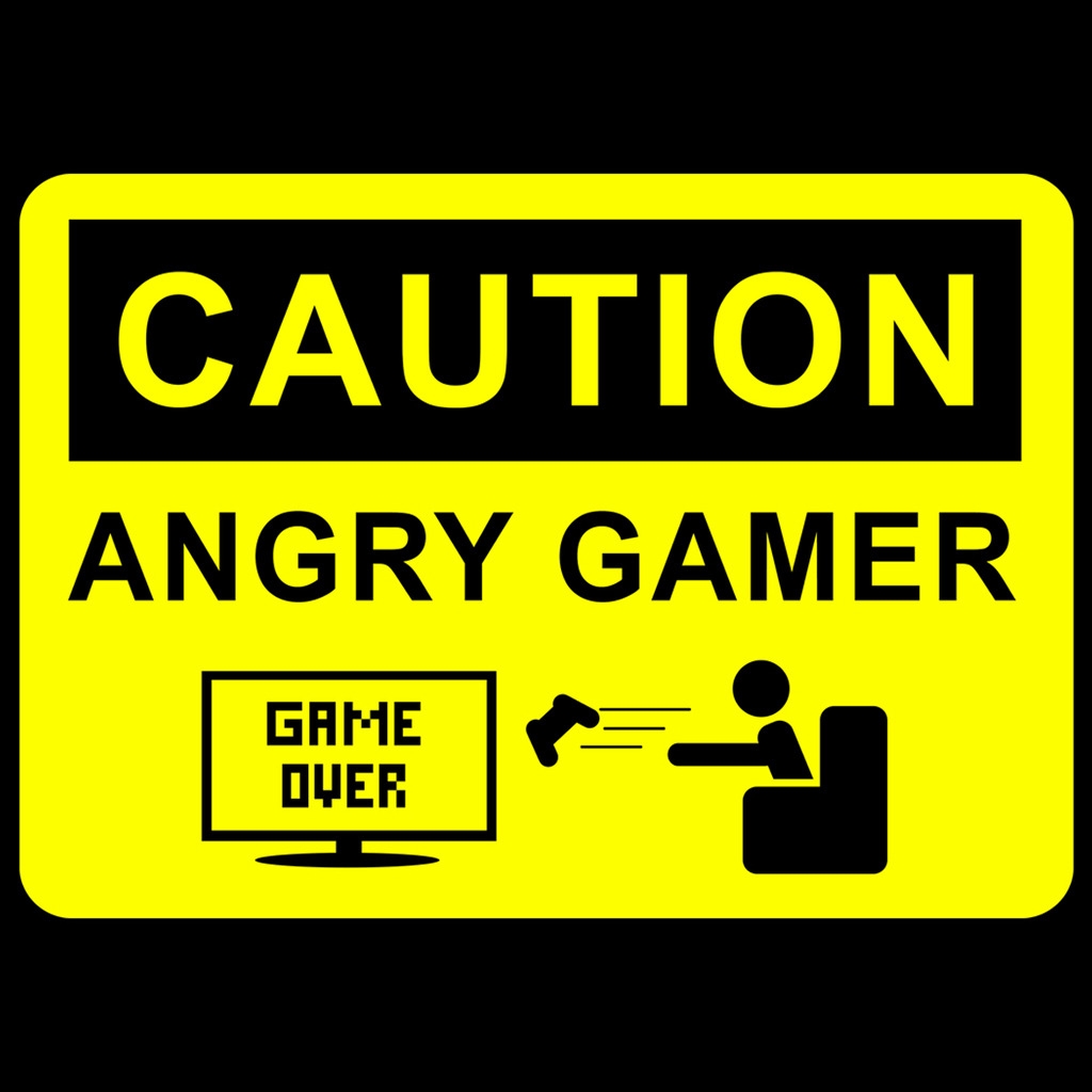 Angry Gamer for 1024 x 1024 iPad resolution