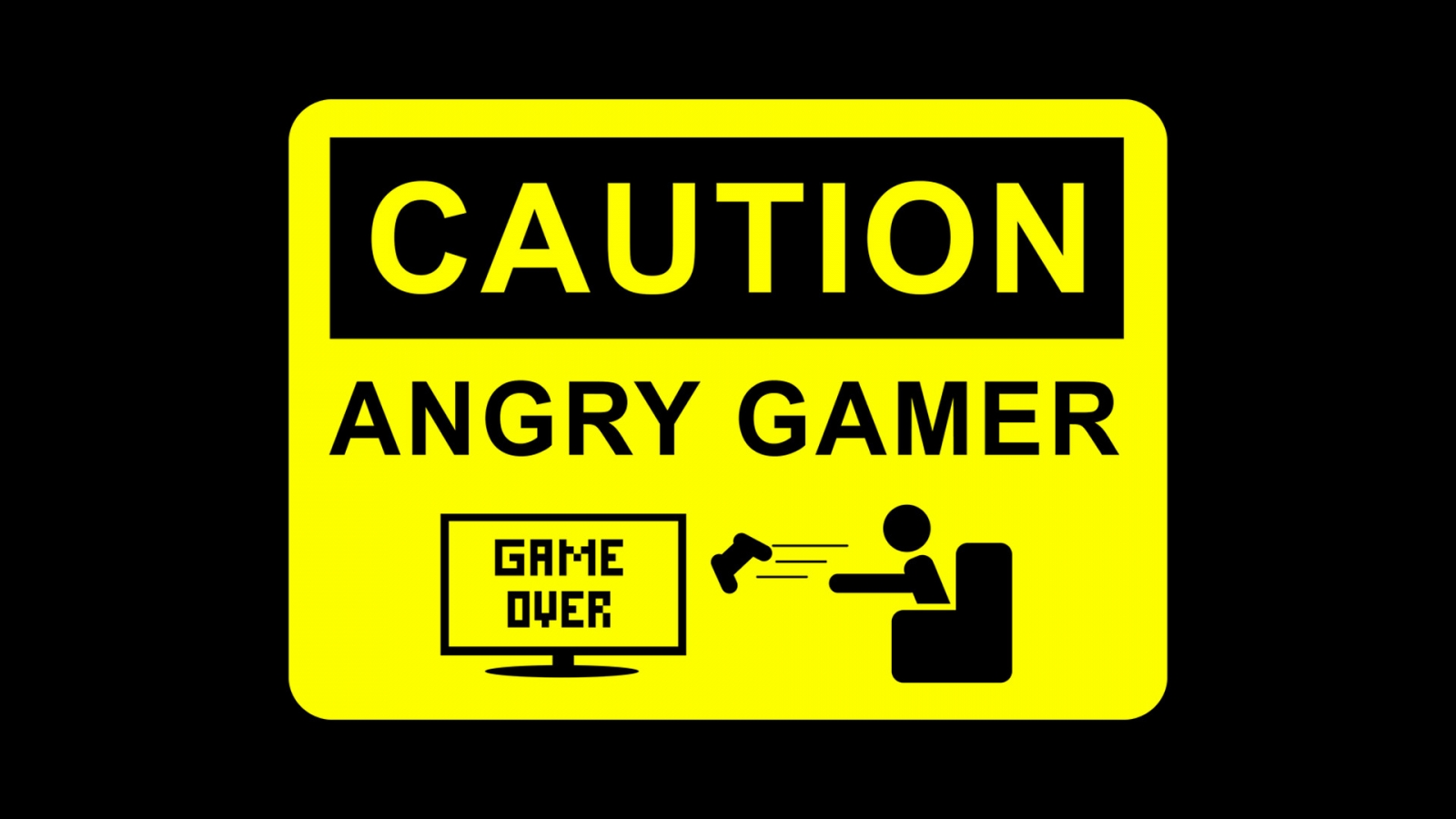 Angry Gamer for 1600 x 900 HDTV resolution