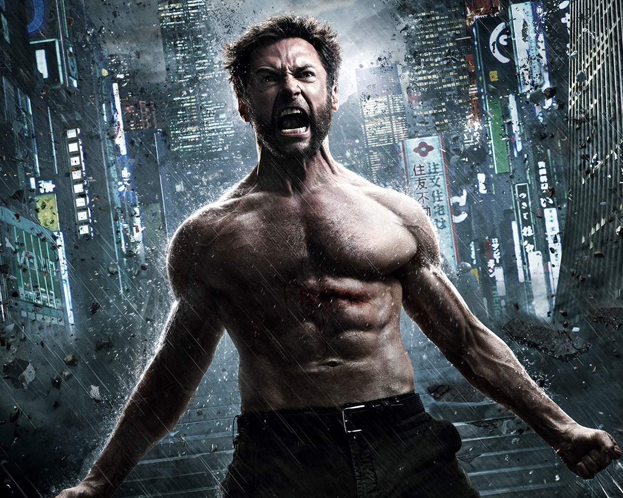 Angry Wolverine for 1280 x 1024 resolution
