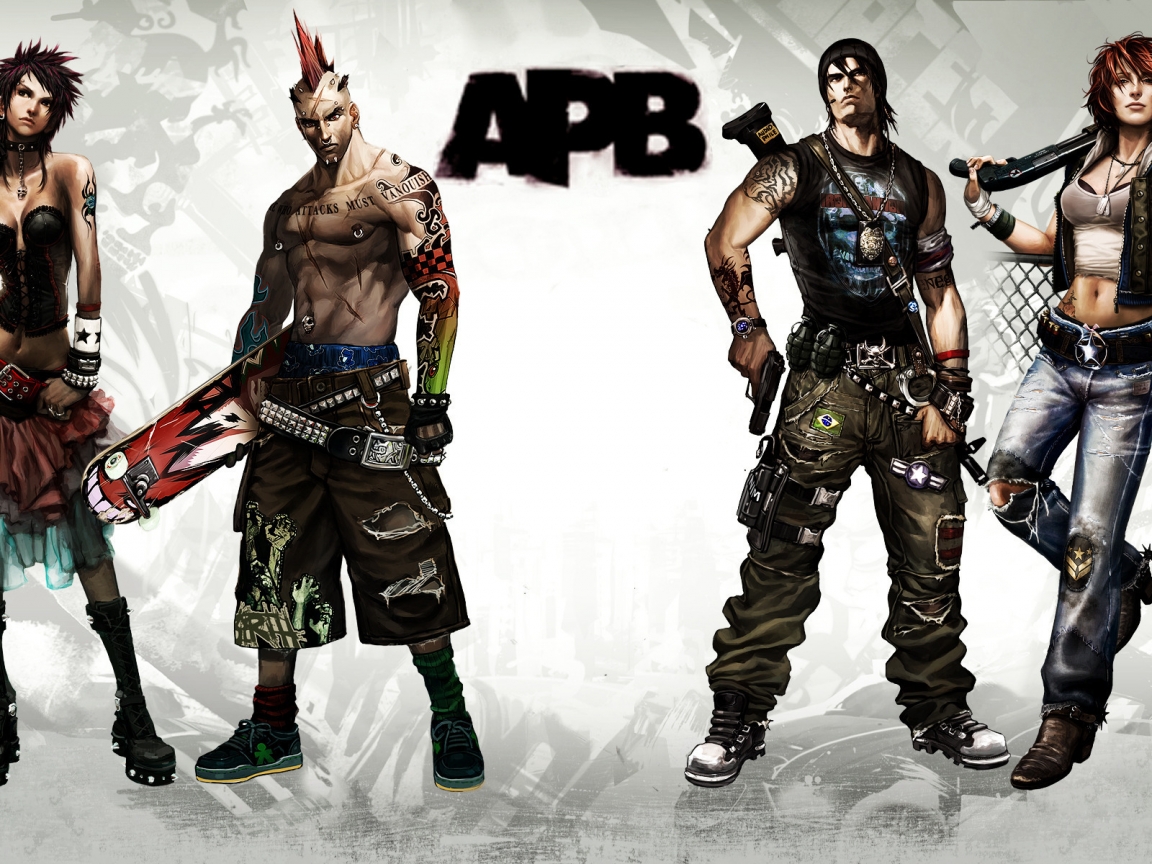 APB All Points Bulletin for 1152 x 864 resolution