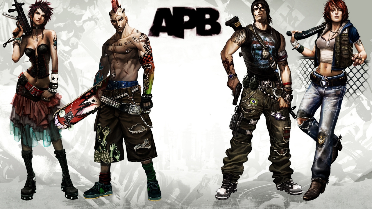 APB All Points Bulletin for 1280 x 720 HDTV 720p resolution